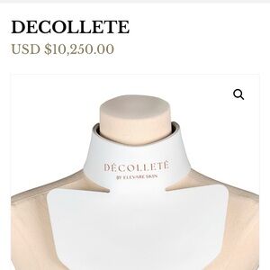 Décollété Neck & Chest Mask - White